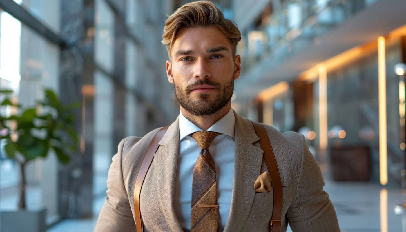 Comment les bretelles peuvent transformer une tenue masculine