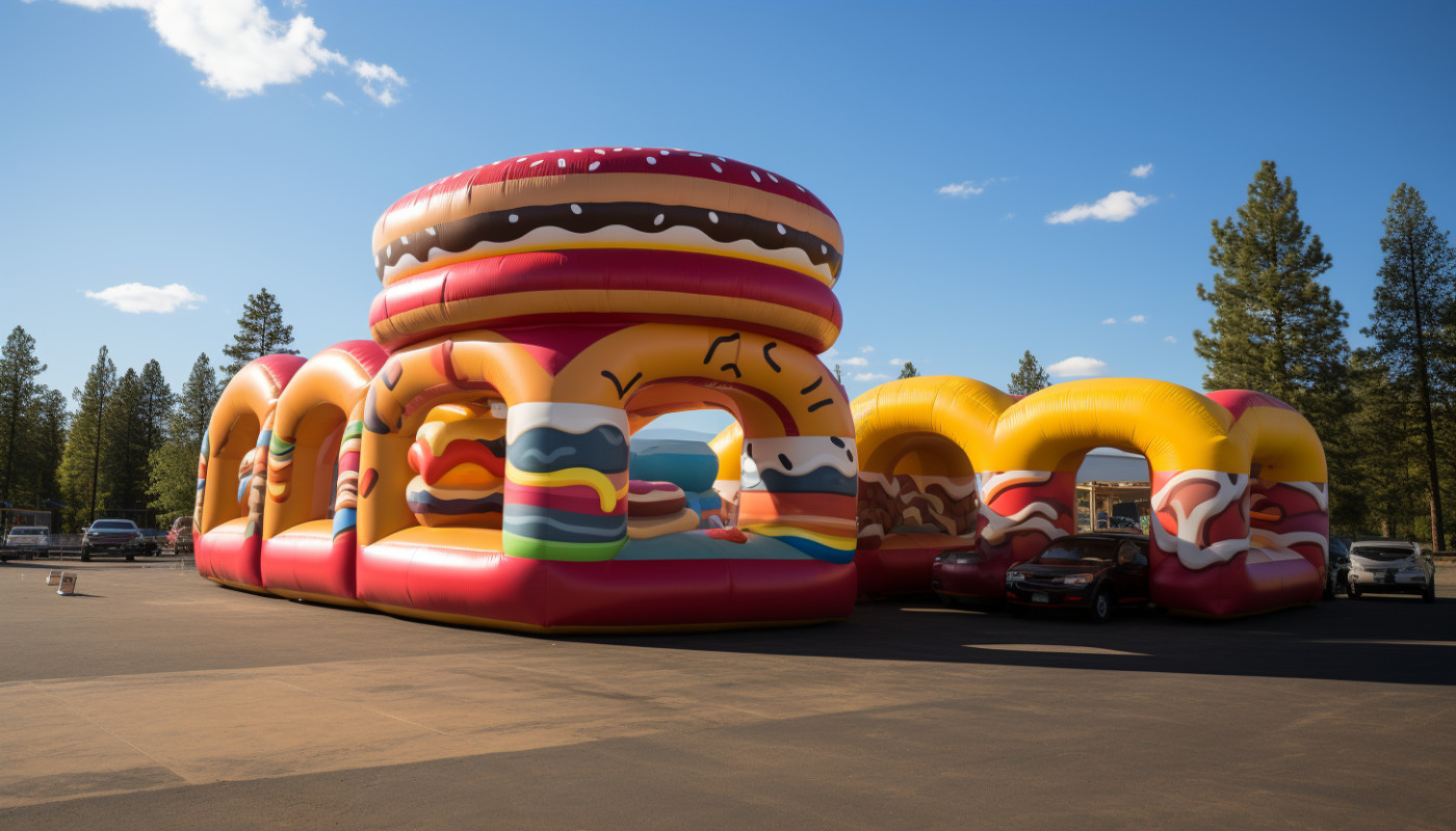 Les avantages des structures gonflables pour la publicité itinérante