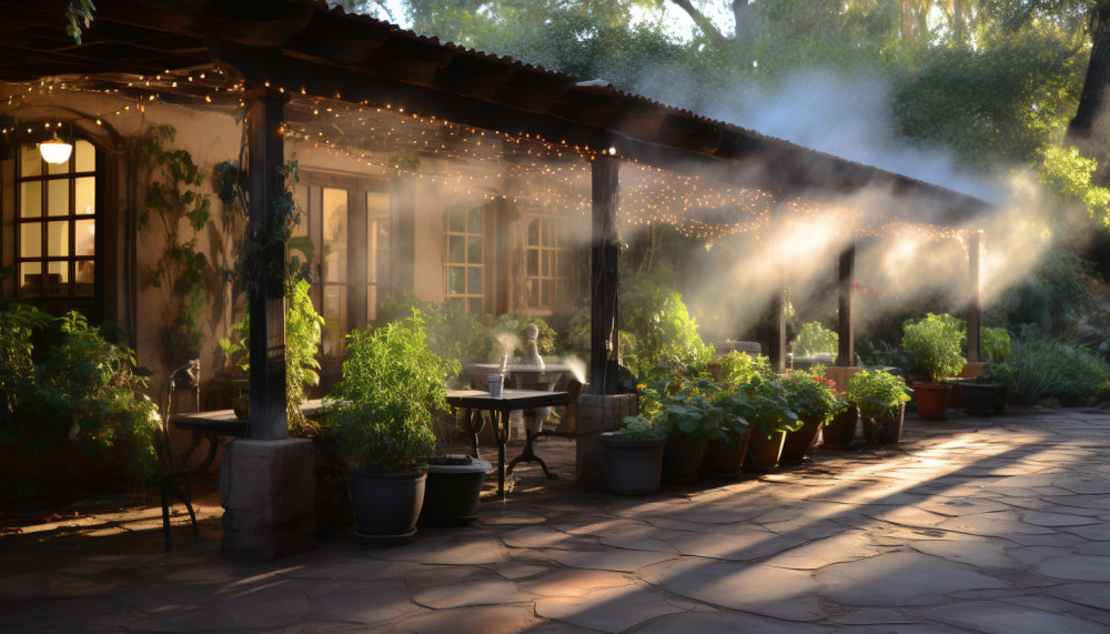 Pourquoi installer un brumisateur extérieur chez soi ?