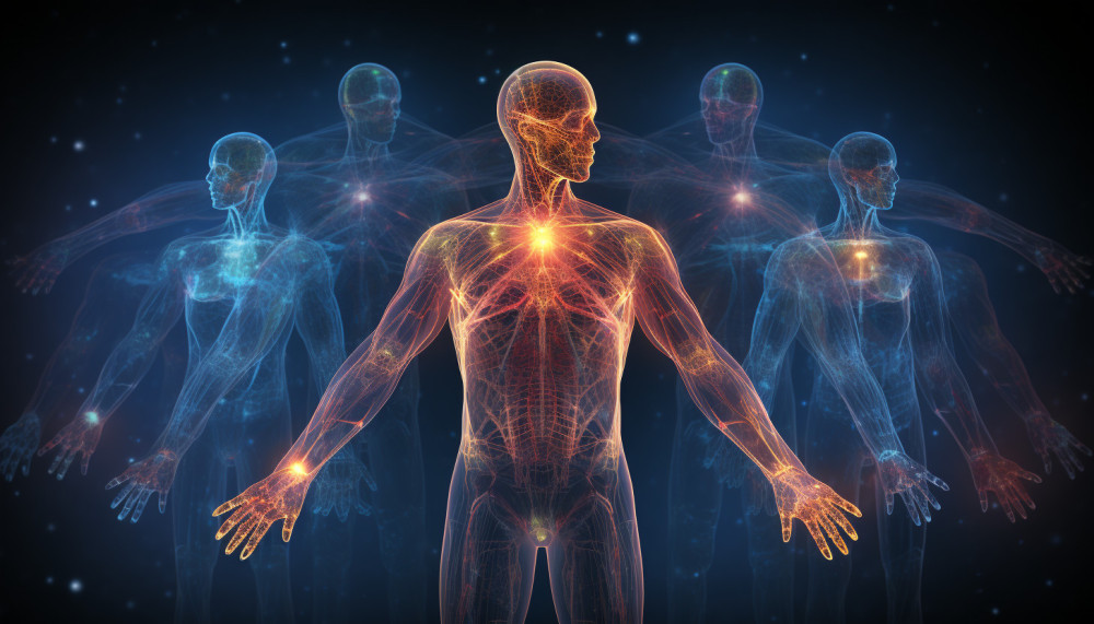 Voici les centres énergétiques du corps humains